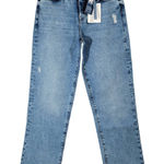 Lovers + Friends Dustin Boyfriend Jeans Barcelona Wash Distressed Size 26 NWT Photo 0