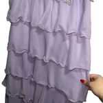 Show Me Your Mumu  Gabriella Floral Appliqué Tiered Maxi Dress In Lilac Photo 7