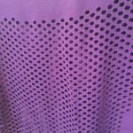 Trina Turk  women's "Black Orchid" Hanford cut out back short sleeve shear blouse Photo 3