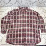 North Crest Vtg 90s Red Gingham Apple Button Down Shirt 2X Teacher School Size XXL Photo 4