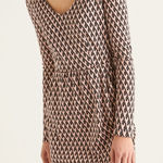 Boden Romilly Black Pink Heart Print Jersey Dress Size 10L Photo 0