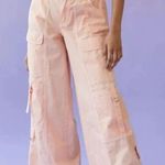 BDG Baggy Peach Pink utility Flare Cargo Bottoms Small Photo 0