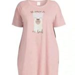 🆕 Plus Size Graphic Sleep Dress from Love at First Sight 2X🆕 Pink Photo 4