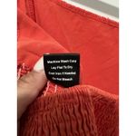 POL  Women's Burnt Orange Embroidered Sleeveless Mini Dress Size Medium NWOT Photo 9