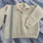 Vintage 100% Wool Made in Equador Collared Pullover Sweater Size XL Photo 7