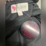 L'ATISTE L’ATISTE NEW rainbow striped sequin v-neck mini dress size large women’s Photo 3