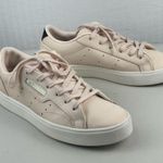 Adidas Originals Super Sleek Baby Pink Sneakers Women's 8 Tennis Preppy Sporty Photo 7