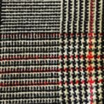 Jessica Howard Black and Red Plaid Long Sleeve Dress Photo 5