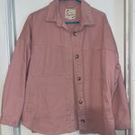 Pink denim jacket Size M Photo 0