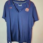 Under Armour Auburn University War Eagle  Heat Gear Ladies 2XL Polo Photo 0
