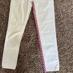 Paige Skyline Ankle White Jeans Photo 10