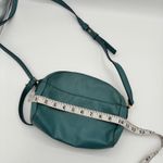 Fossil  Crossbody Sydney Bag‎ Teal Green Leather Purse Adjustable Strap Small Photo 4