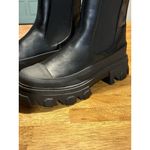 PORTLAND Chelsea Boots Black Lug bottom Size 9 Indy Whimsygoth Gorpcore Y2K NEW Photo 1