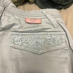 Low Waisted Flare Pants Green Size 0 Photo 4