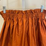ZARA NWT  A-Line Mini Skirt - Women Size XS - Rust Photo 2