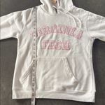 J. America Women’s Virginia Tech White College Hoodie Embroidered Size S NEW Photo 5