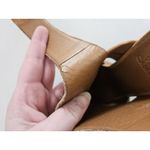 Vince Camuto  Jace Diamond Cut Tan Leather Block Heel Sandals Size 8 Photo 9