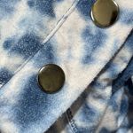 The Sweatshirt Project Tunic Top Shirt Tie Dye Blue White Size 1X Photo 7