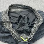 Zella  Womens XL Lined Athletic Shorts Striped Waistband‎ Pockets Gray Blue Gym Photo 7