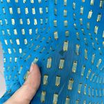 Lilly Pulitzer Ariel Blue Gold Maisy Silk Blend Racerback Camisole Top S Photo 5