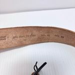 Diesel  Vintage 100% Leather Made in Italy Brown Belt Size 95 /‎ 38"-40" Photo 4