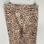 Camila Coelho  Collection Wren Linen Drawstring Pant Leopard Print Photo 5