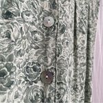 Danny & Nicole  Vintage Dress Green Cottage Core Prairie Dress Midi Length 80's Photo 3