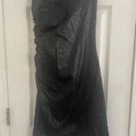 Susana Monaco Strapless Black Spandex tube mini dress w/ Side Zipper, A73 Photo 0