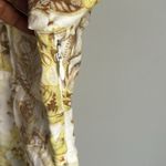 ALEMAIS linen floral mini dress 8 Green Photo 6