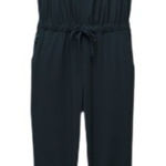 prAna | NWT Railay Athletic Casual Jumpsuit Romper in Stormy Night Size Small Photo 0