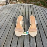 A New Day Nwt Womens Ansel Double Band Open Toe Wedge Heels size 8 summer fall Photo 2