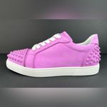 Christian Louboutin Vieira 2 Orlato Flat Bubble Gum Pink Women Sneakers EU 38 Photo 3