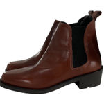 Ariat  Womens Brown Leather Chelsea Boots Slip-On Style Size 6.5 western Cowgirl Photo 0