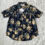 Free People New Sandrine Rose Women’s R1027-IBIZA floral button up shirt size Medium Photo 0