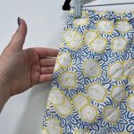 Derek Rose London Womens Pajama Set Small NWT Cotton Tank Floral Blue Yellow Photo 7