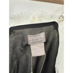 Chico's  Black Label White Black Lace Tank Women Size 2 Large NWT Career Business Photo 5