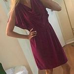 Target maroon burgundy cowl neck dress Photo 1