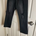 S.O.N.G Timeless Fit Women's High Rise Black Distressed Jeans Size 29 Photo 6