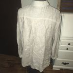 Lands' End  striped tunic with gathered shoulders Photo 2