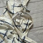 Pendleton Women's Pleat Print Dress Ivory/Blue Plaid NEW Size 4P Photo 7