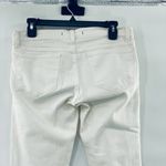 J Brand Mid Rise The Pencil Leg White Jeans Ankle Cut #1587 Size 28 Photo 6