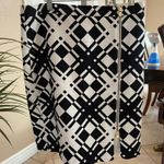Talbots Lined Skirt 10 Petite Zip Abstract Business Casual Photo 1