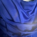 B Darlin Blue Sequin Hoco Dress Photo 9