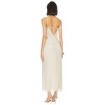 NBD Mika Maxi Dress in Ivory large New Womens Long Gown Photo 1
