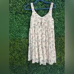 Wishlist  Cream Floral mini dress Photo 1