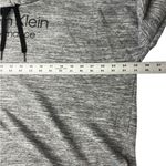 Calvin Klein  Women’s Sweatshirt Top Cowl Neck Heather Gray Sweatshirt Hi-Lo XL Photo 5