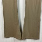 PINK - Victoria's Secret Victoria's Secret PINK Cotton Foldover Flare Legging Size Medium Olive Green Y2K Photo 5