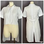 ZARA  Classic White Button-Down Shirt (908) Photo 0