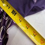 Oboe strapless Y2K purple tie back top casual vintage large geometric 90s Photo 7