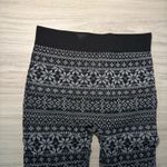 Wall Flower Christmas Stretch Leggings Winter Black  Women’s XS/S Photo 3